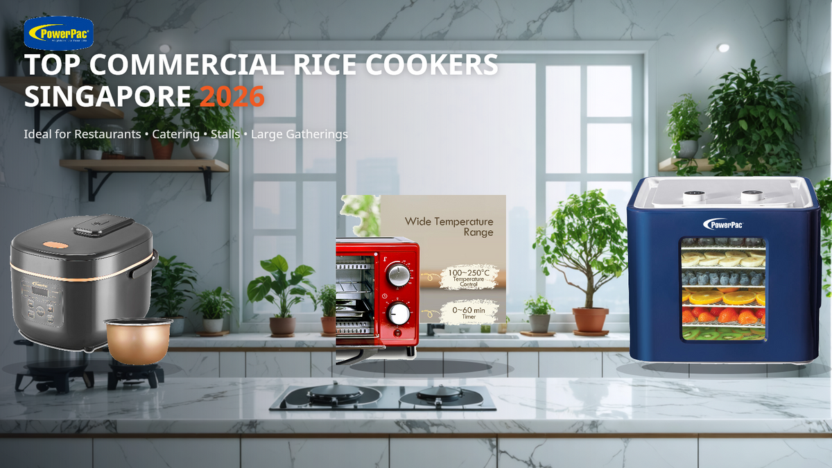 Best Commercial Rice Cookers Singapore 2026 — PowerPac Buying Guide