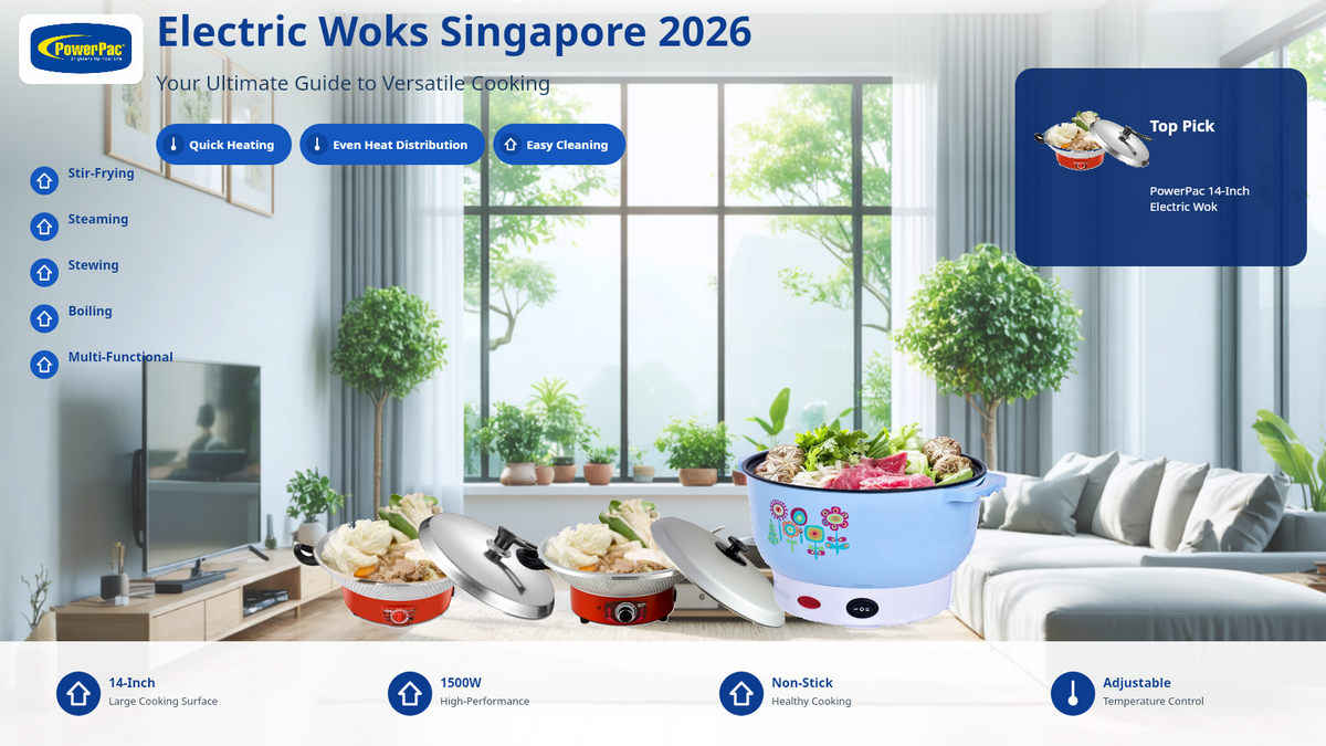 Best Electric Woks Singapore 2026 — PowerPac Buying Guide